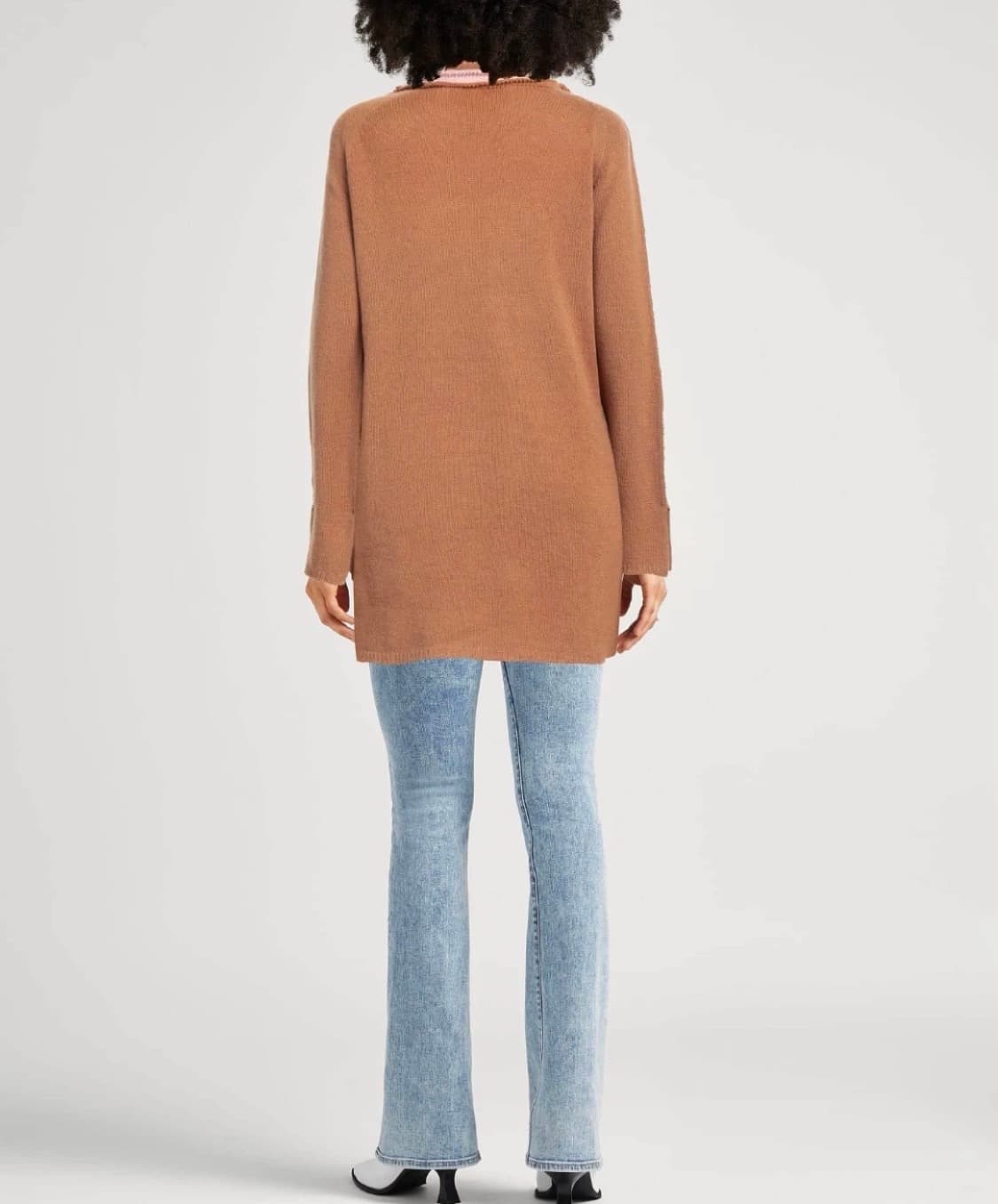 Marni 마르니 캐시미어 가디건 브라운 40사이즈 상품이미지3