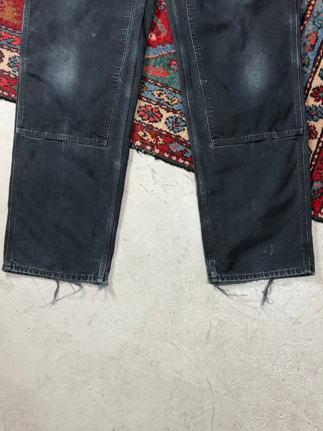 OG USA Made 칼하트 B01 더블니 블랙 칼하트 썩블니 좀비 상품이미지7