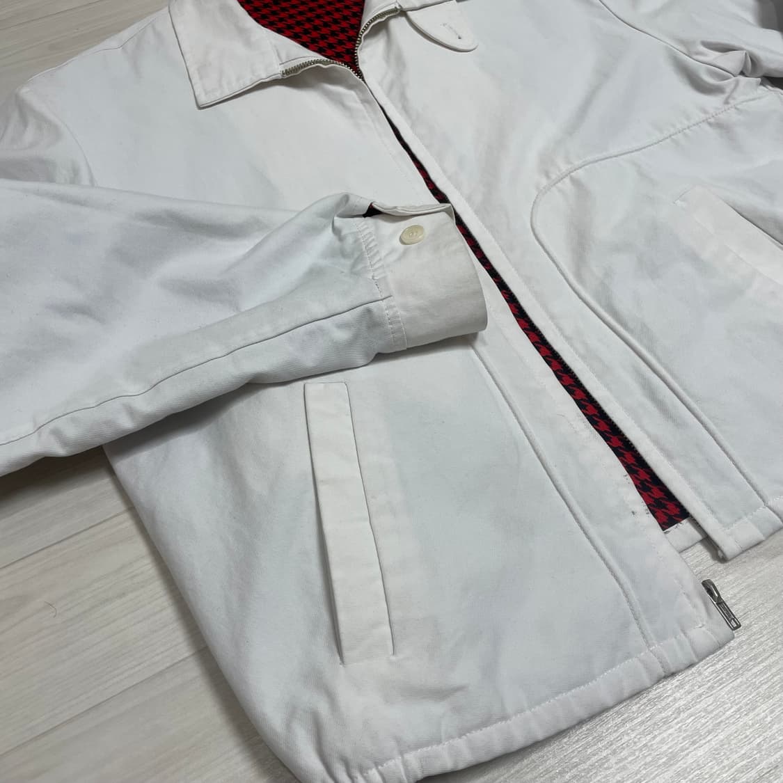 버드노트 드리즐러 자켓 화이트 상품이미지2