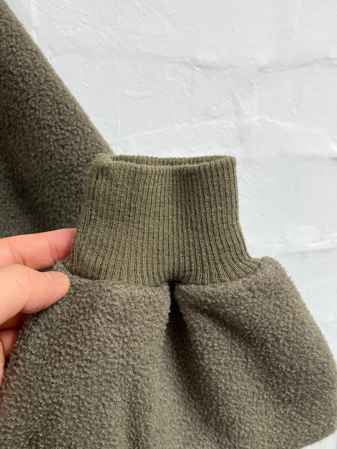 Millet 밀레 빈티지 오버핏 카라 플리스 상품이미지4