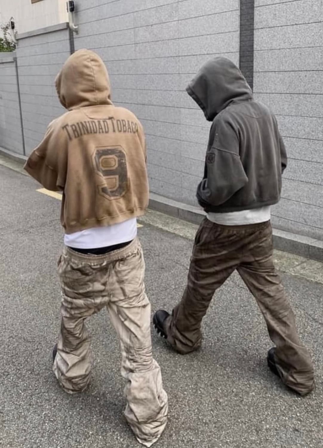 언더마이카 탄 카키 플레어 팬츠 2size 새상품 상품이미지2