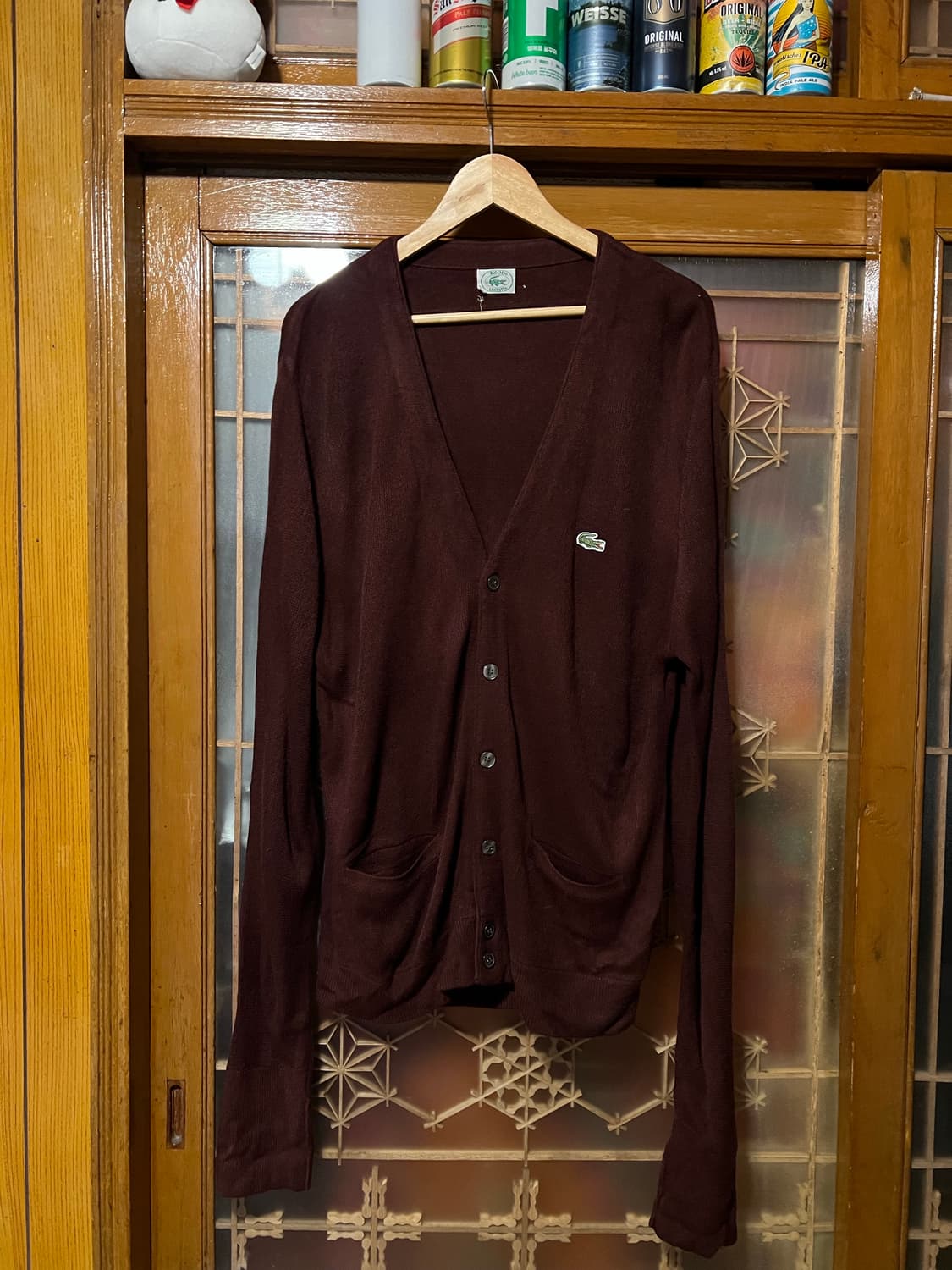 80s USA 빈티지 라코스테 가디건 (105~) 상품이미지2