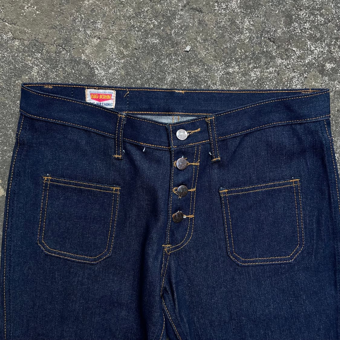 70s 빅존 벨바텀 플레어 부츠컷 진 made in USA (34) 상품이미지2