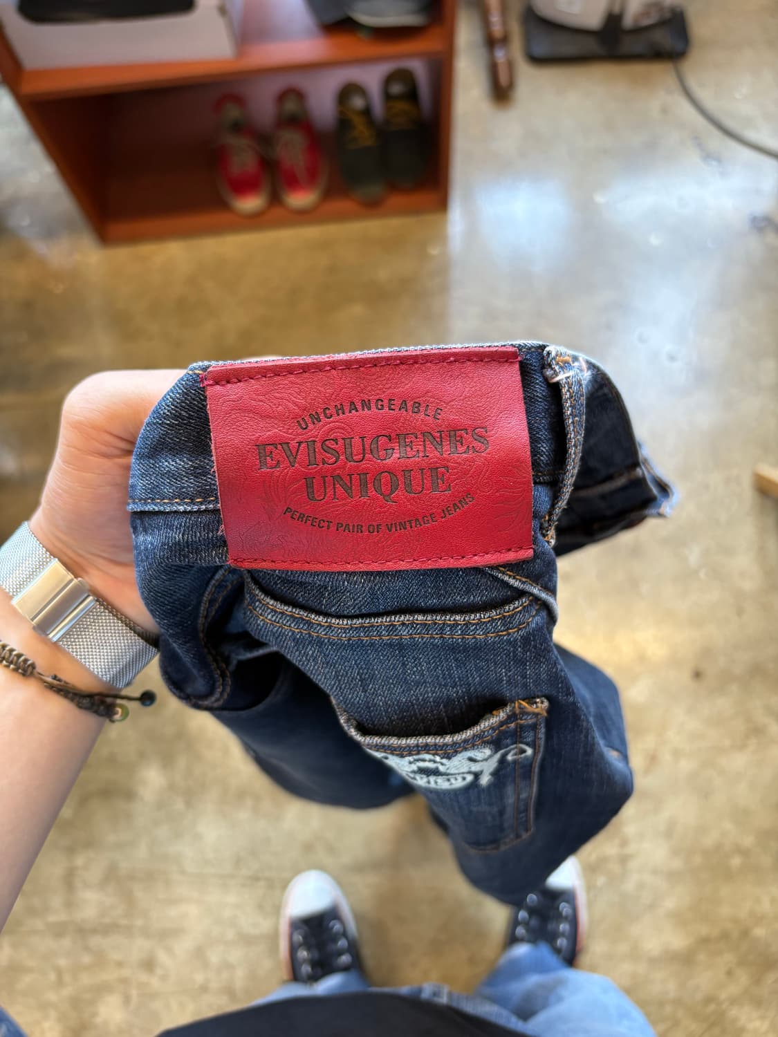 14년도 EVISU 슬림 스트레이트 데님 상품이미지7