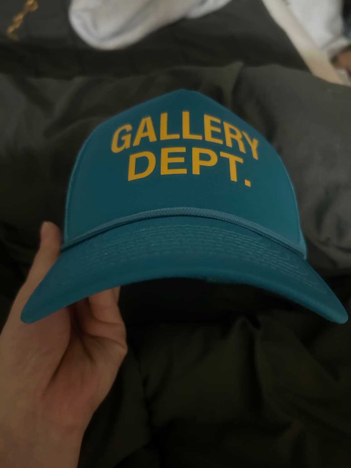 갤러리 디파트먼트 트러커캡 아쿠아 컬러(유일 매물) 상품이미지1