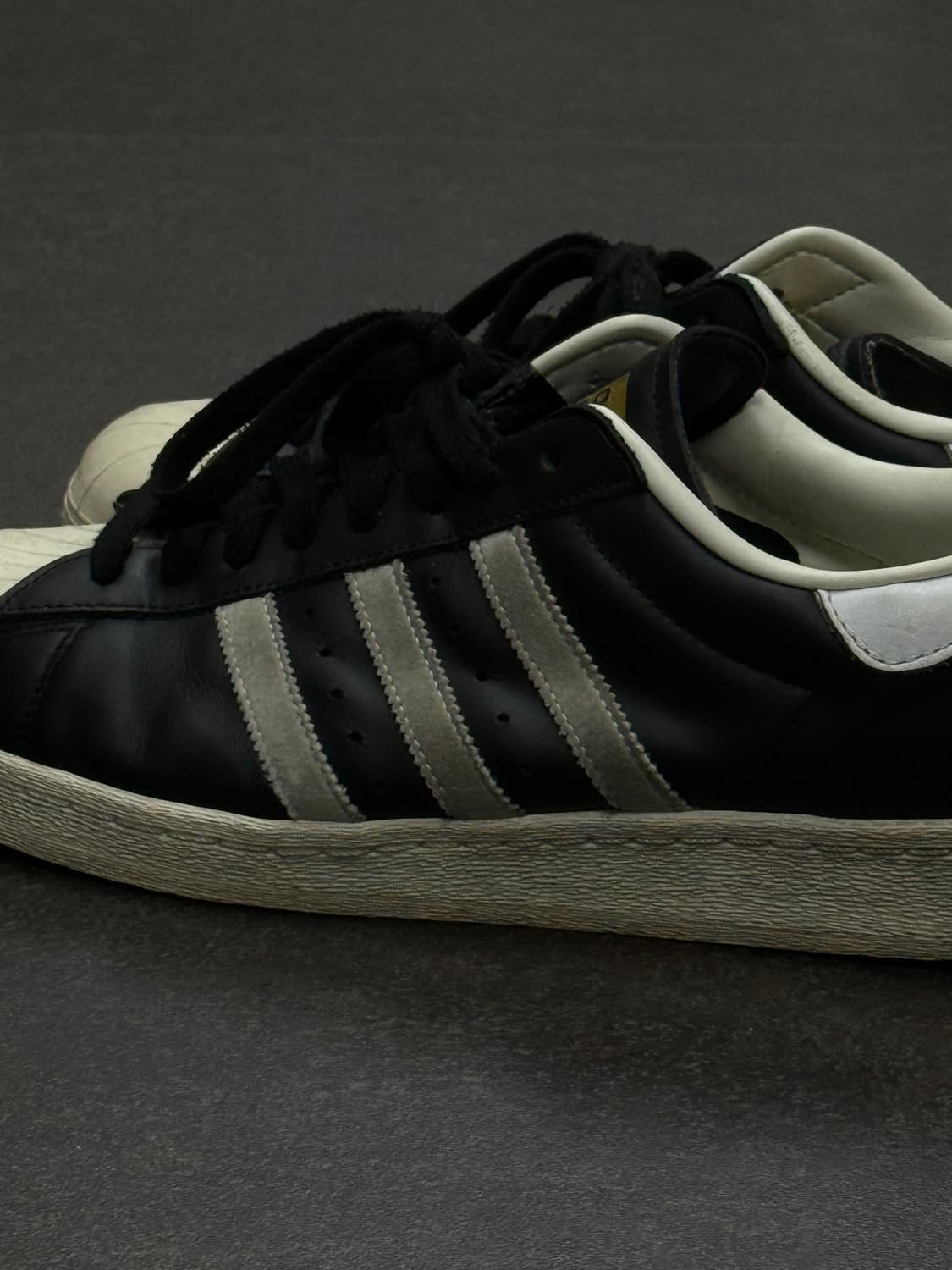 295 / 아디다스 슈퍼스타 검흰   상품이미지6