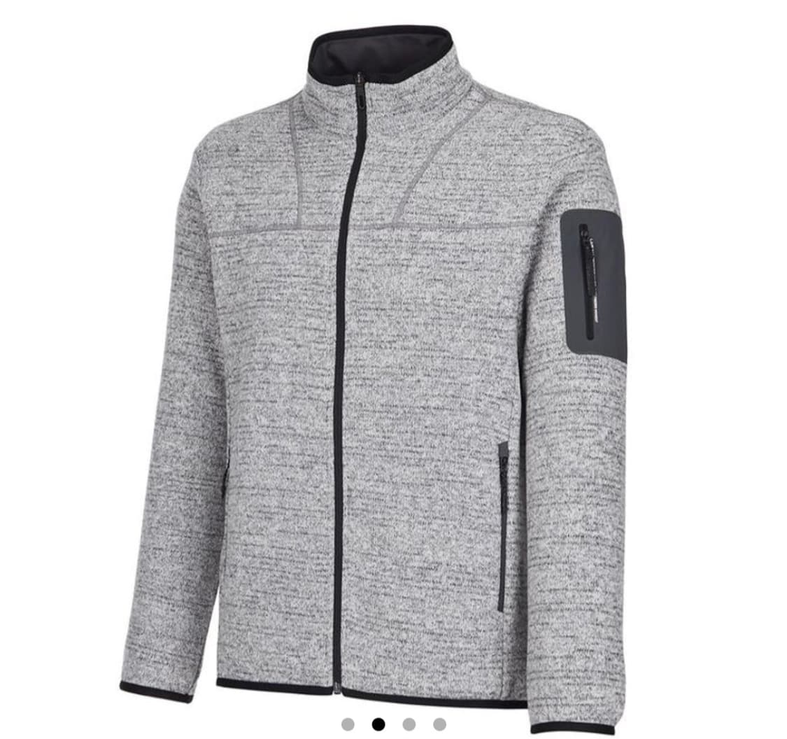 라푸마 남성 플리스 그레이 자켓 상품이미지1