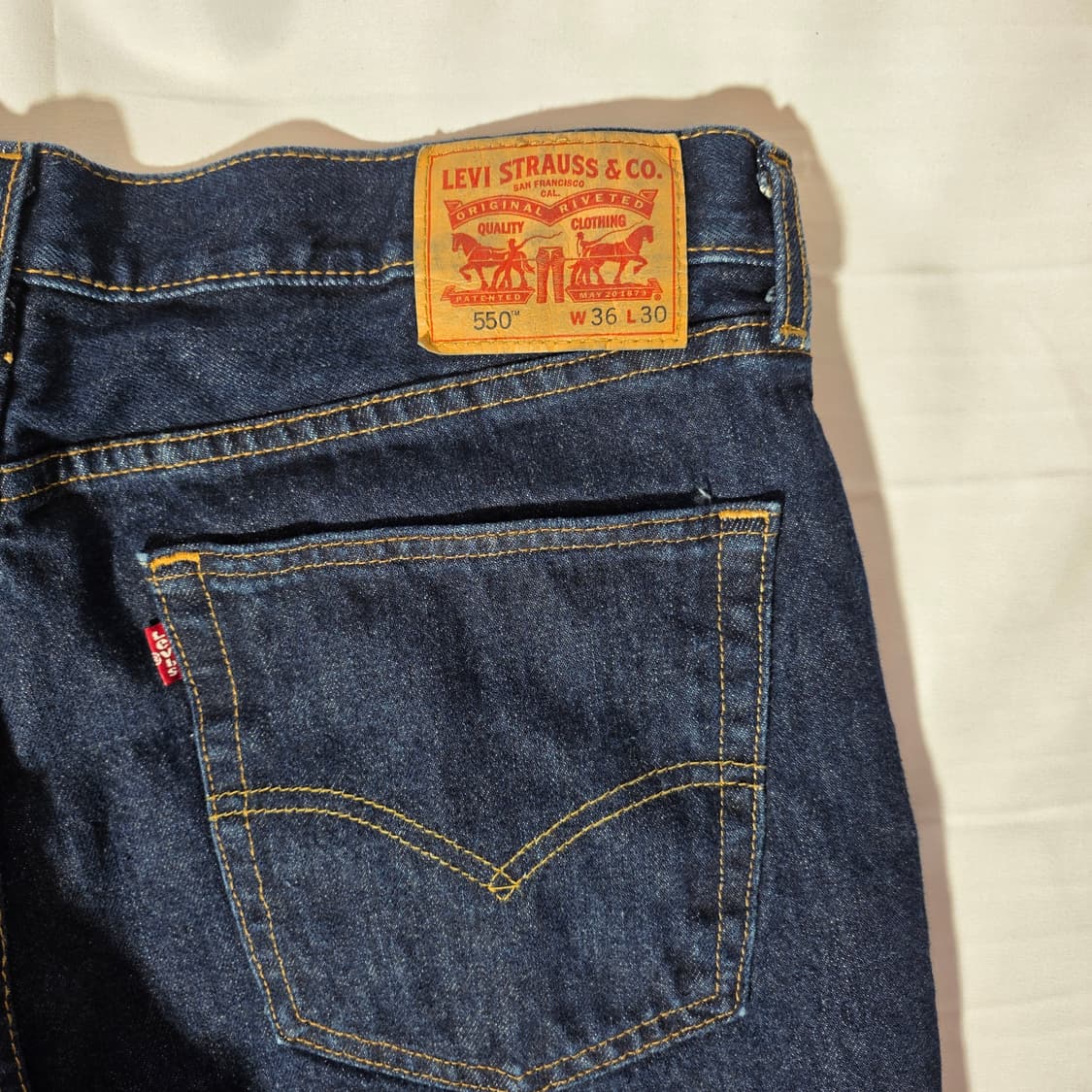 [W36L30]리바이스 550 데님팬츠 상품이미지6