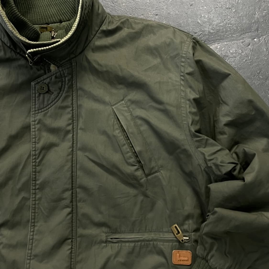100 란셀 빈티지 봄버 자켓 상품이미지2