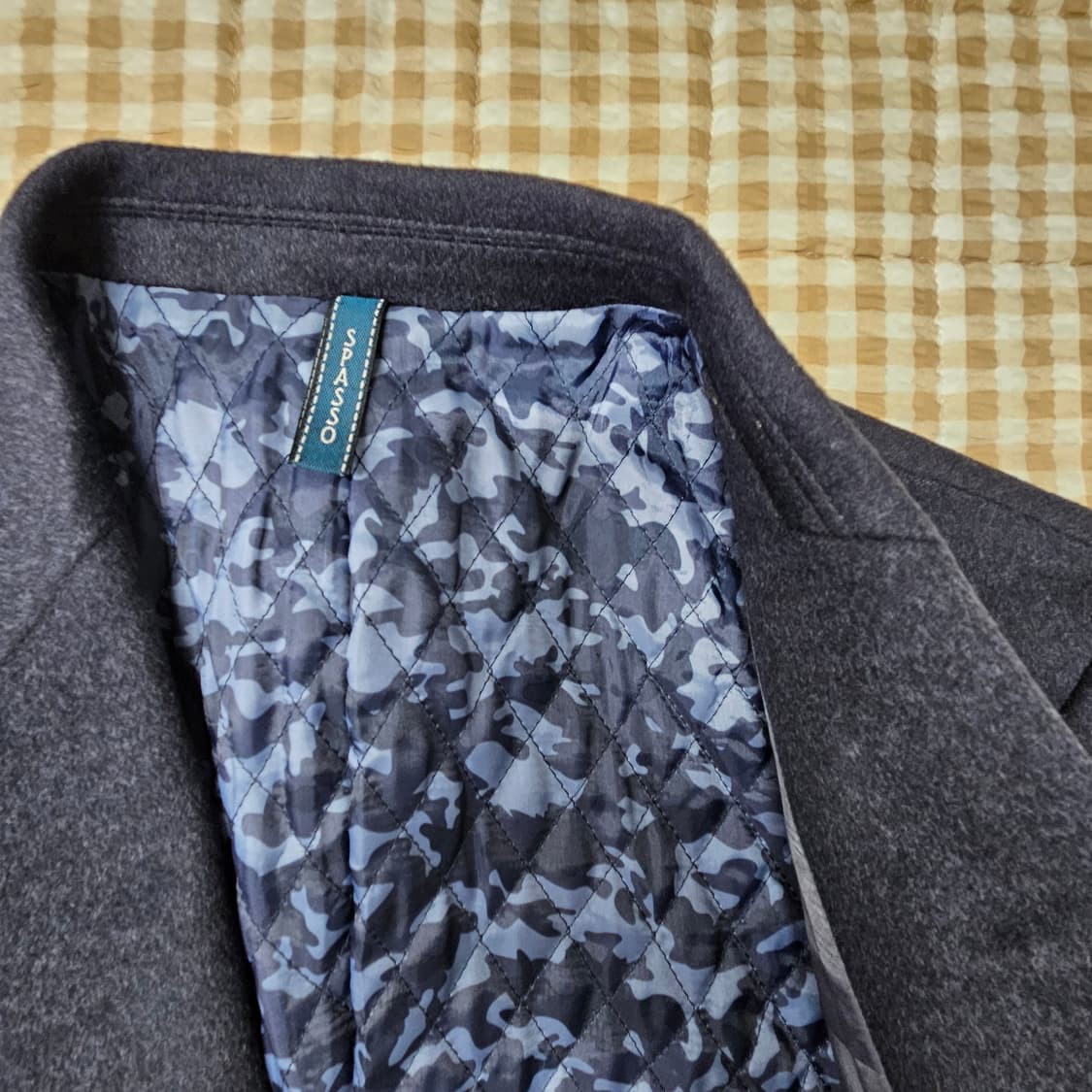 스파쏘 울100 코트 자켓 남자100 상품이미지6