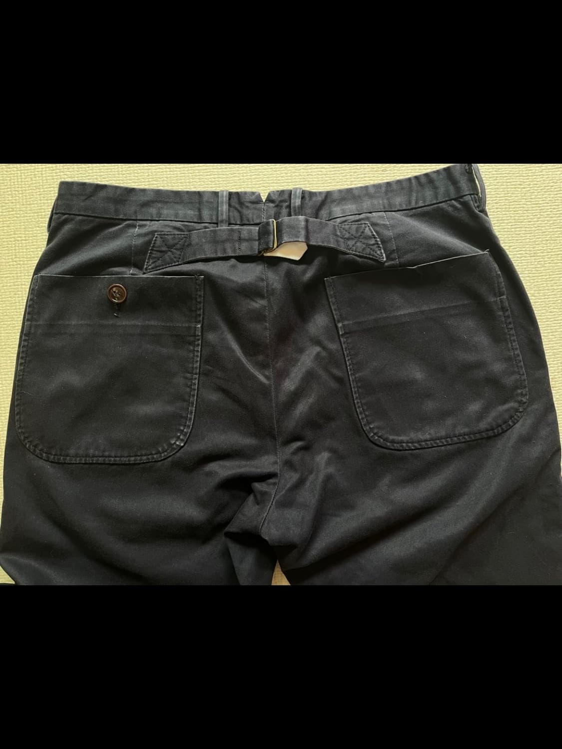 A VONTADE CINCH BACK 코튼 치노 팬츠 상품이미지5