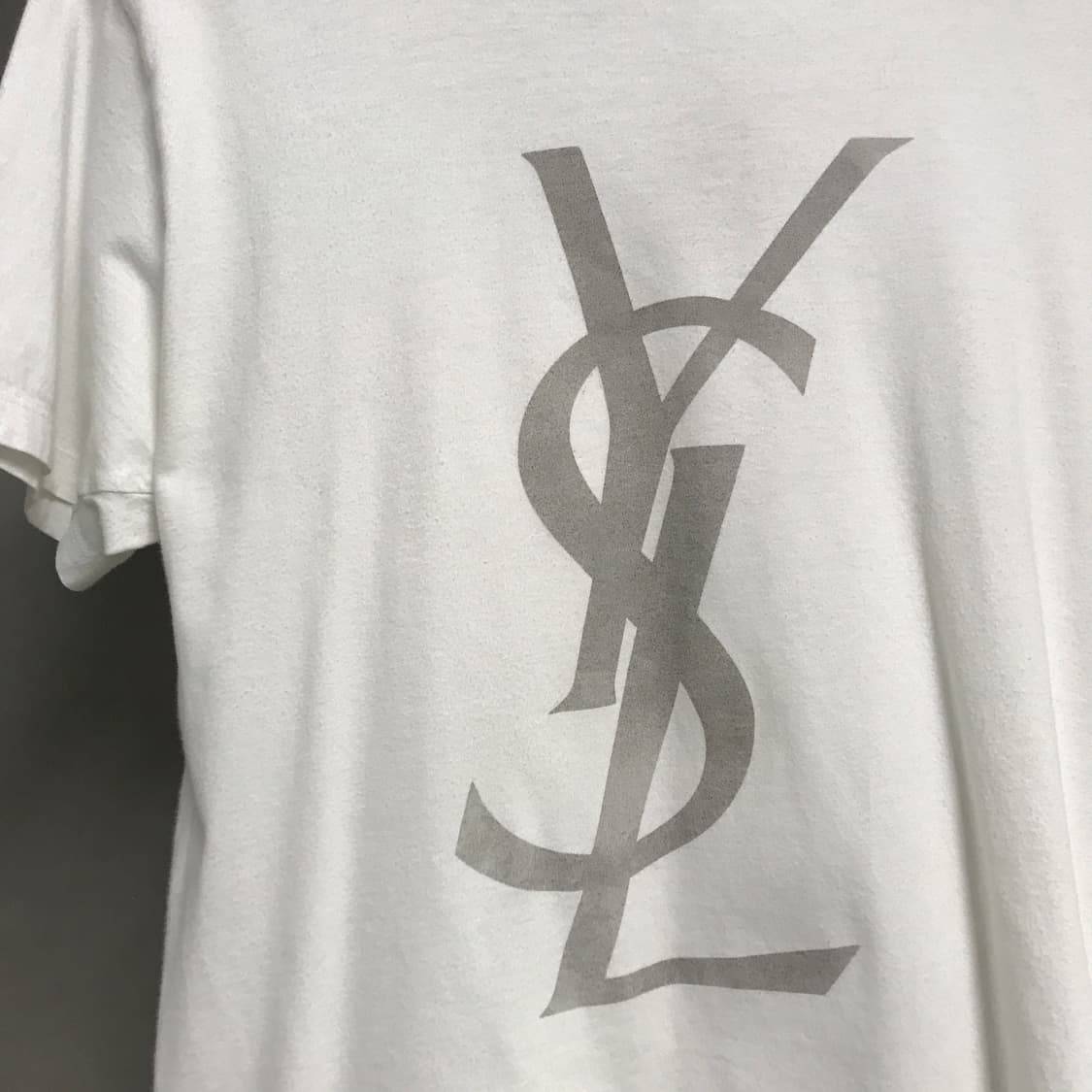 YSL 입생로랑 화이트 반팔 티셔츠 L 상품이미지4