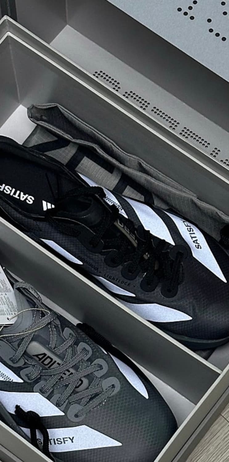satisfy adidas 아디제로 블랙 그린 295 판매 상품이미지3