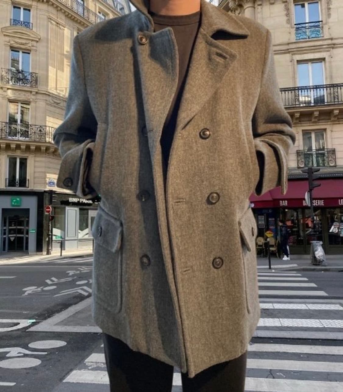 Maison Martin Margiela Grey Peacoat 상품이미지1