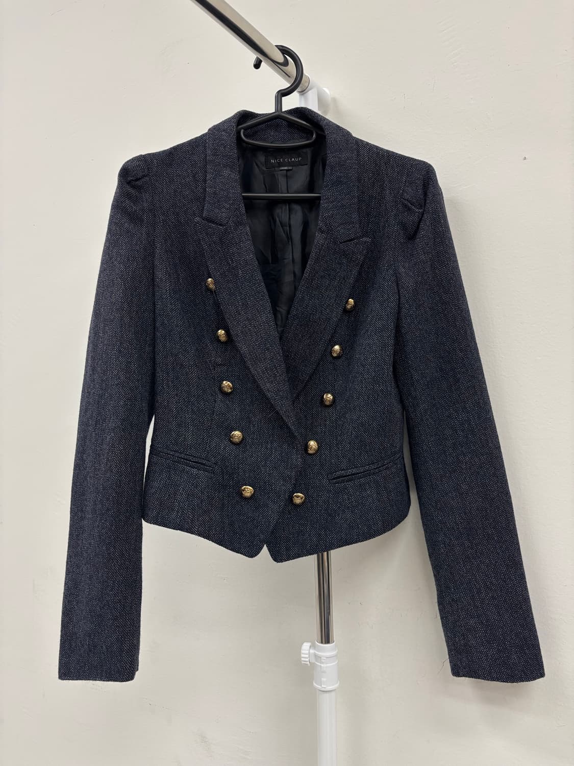 빈티지 네이비 블레이저 울 자켓 상품이미지6