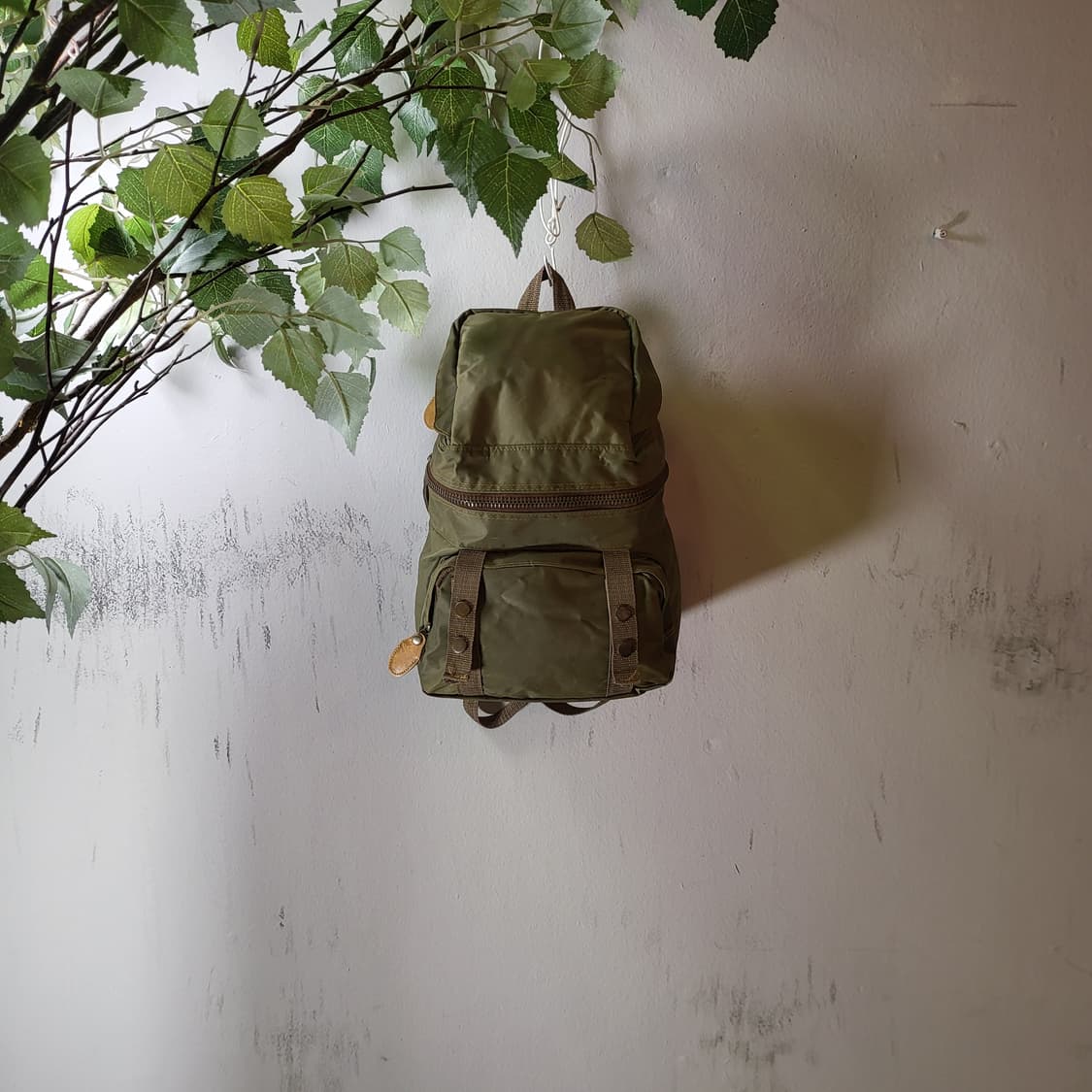 빈티지 미니 백팩 상품이미지1