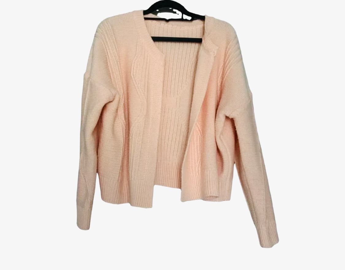 빈티지 딸기우유 니트 가디건 상품이미지1