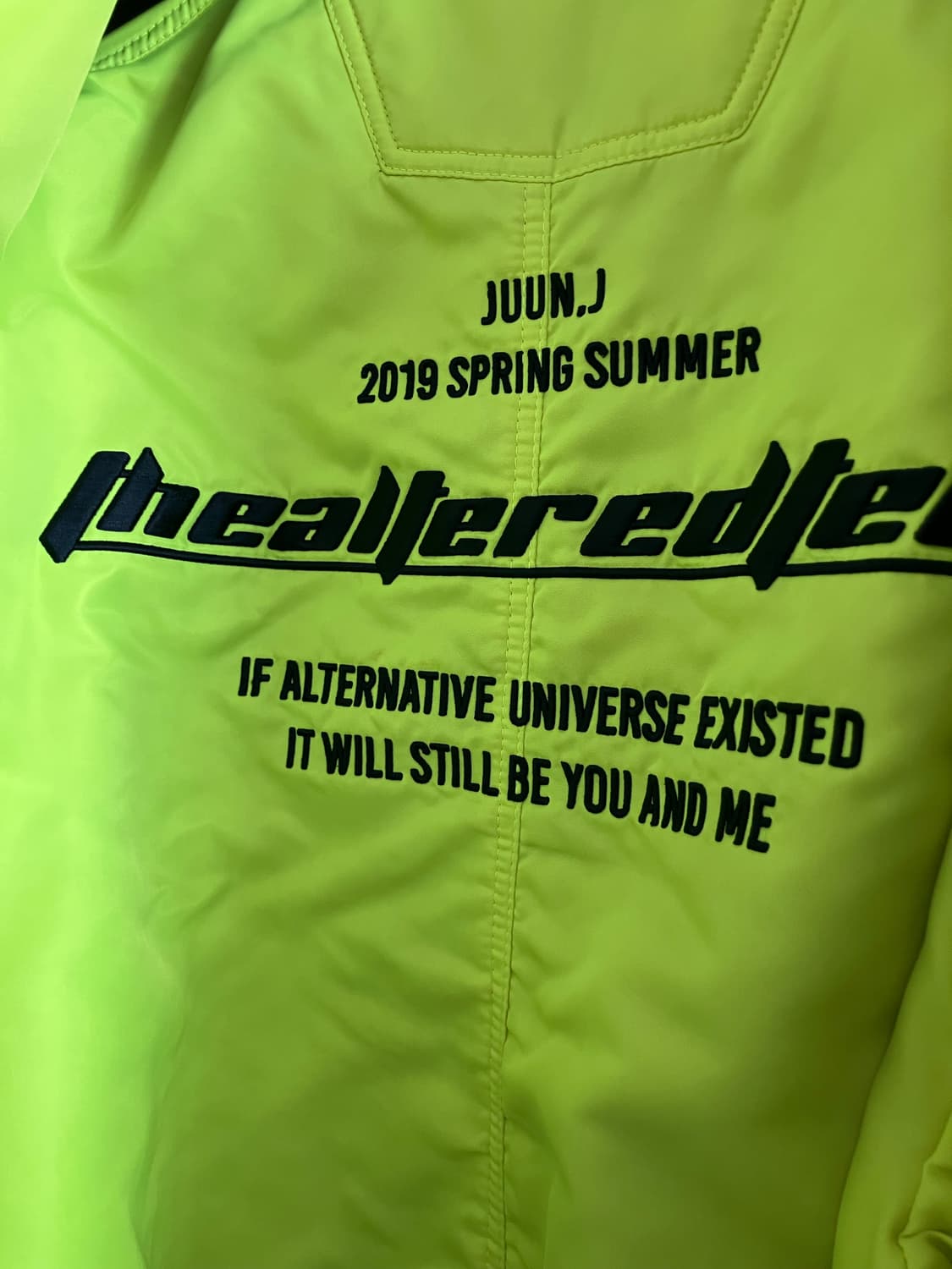 준지 19SS 네이비 MA1 양면 자켓 44(s~m) 상품이미지6