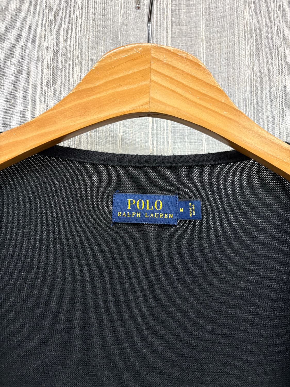 폴로 랄프로렌 블랙 가디건 상품이미지5