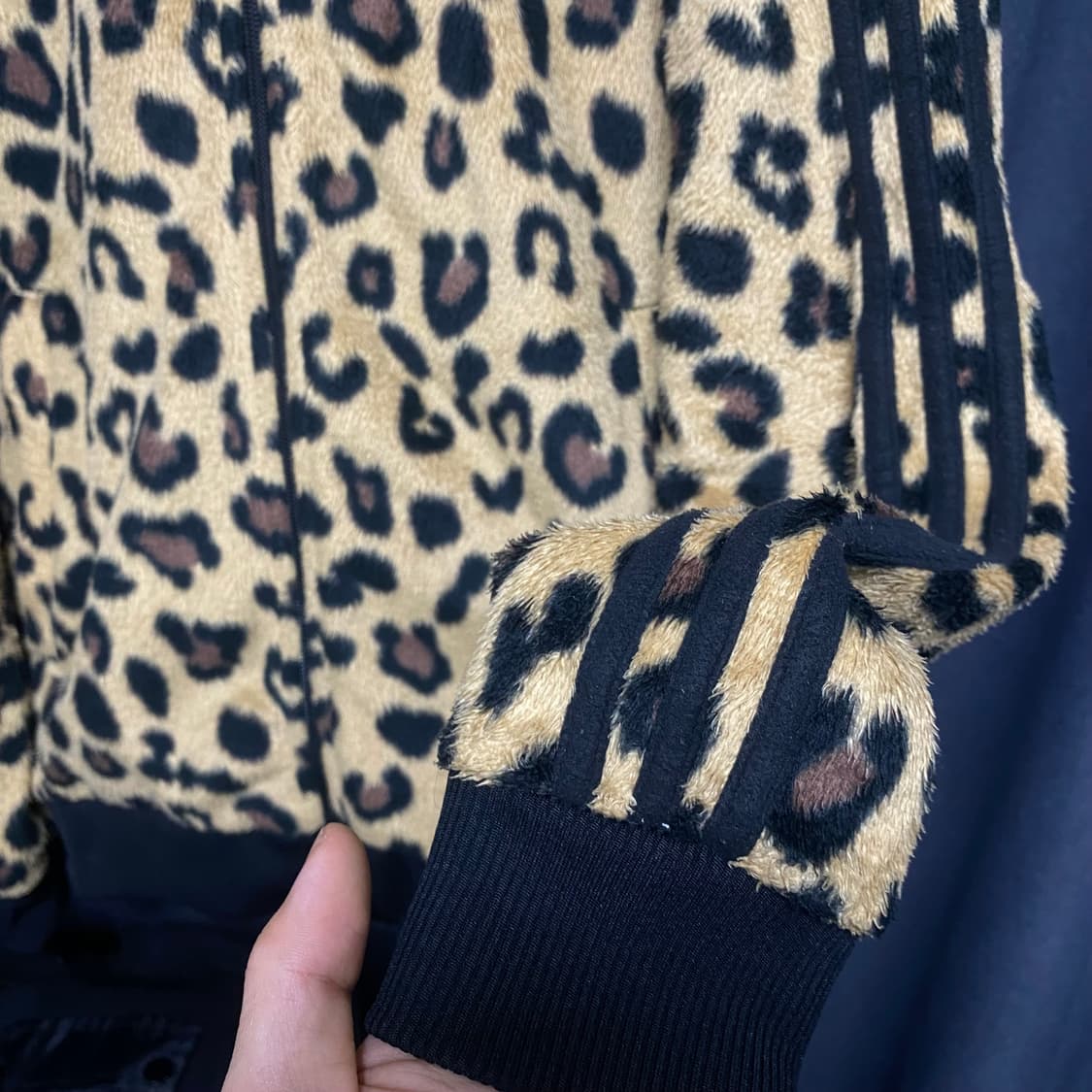 아디다스 레오파드 후드집업 90 상품이미지3