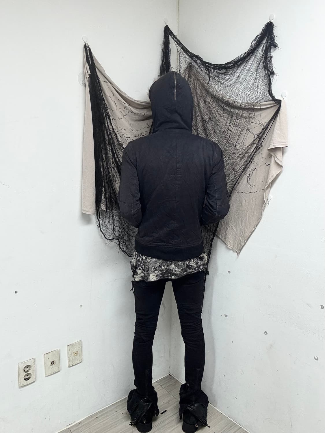 N2B Hoodie Fur&Zip Detail Jacket 상품이미지4