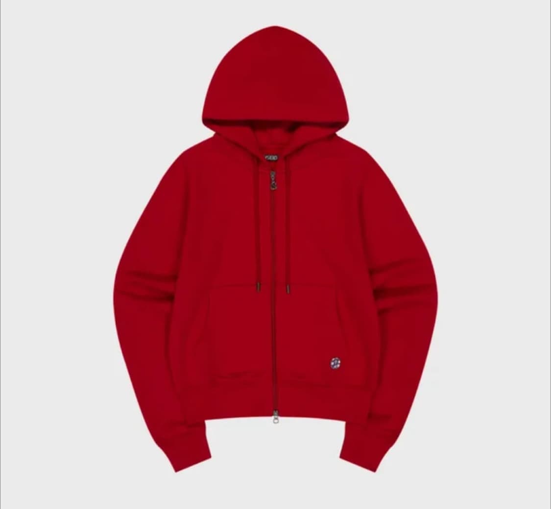 코이세이오 038 레드 후드집업 상품이미지2