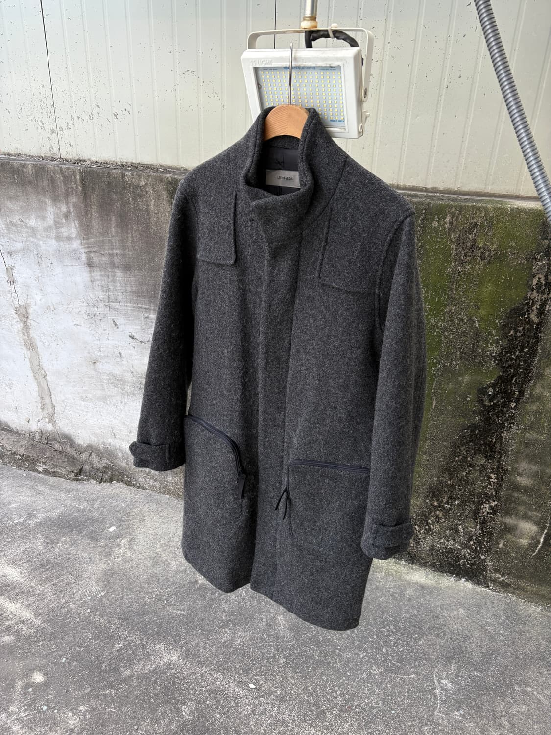 LES VIS a BOIS 울 싱글 코트 상품이미지3