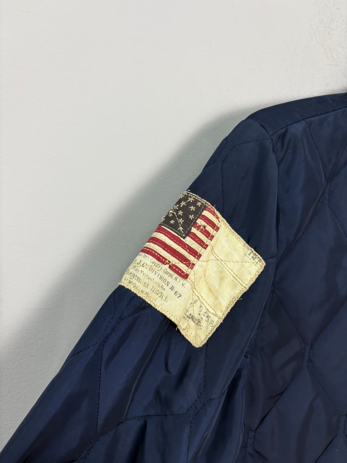 폴로진스 성조기패치 퀄팅자켓 A3601 상품이미지4