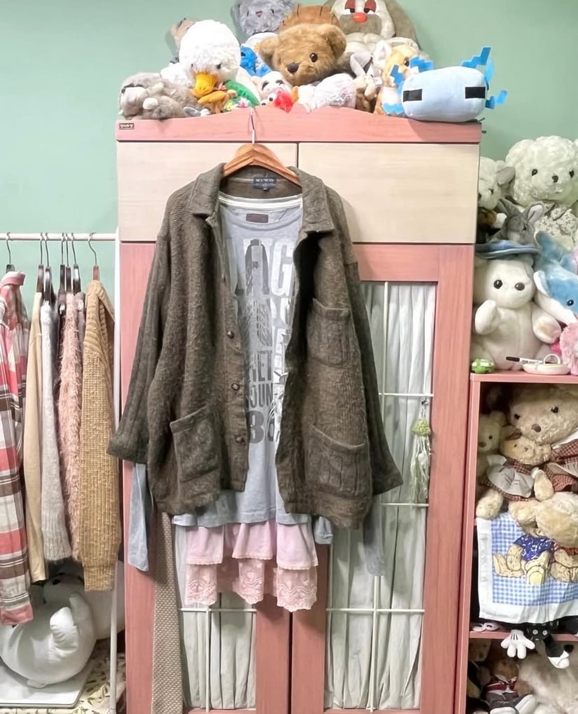 일본 빈티지 모리걸 카모메산장 코디세트 상품이미지1