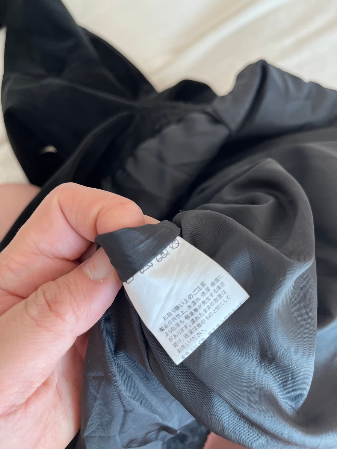 스누피 자수 블랙자켓 42 상품이미지3