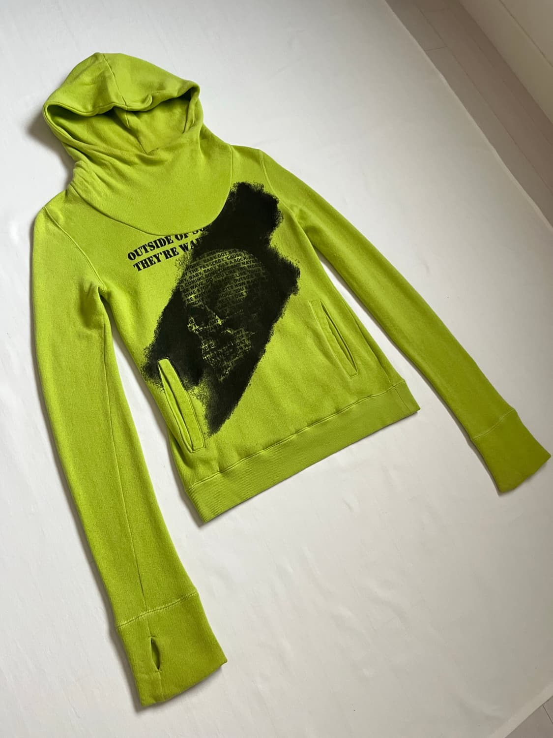 00’s PPFM Anarchy Poem Ninja Hoodie 상품이미지3