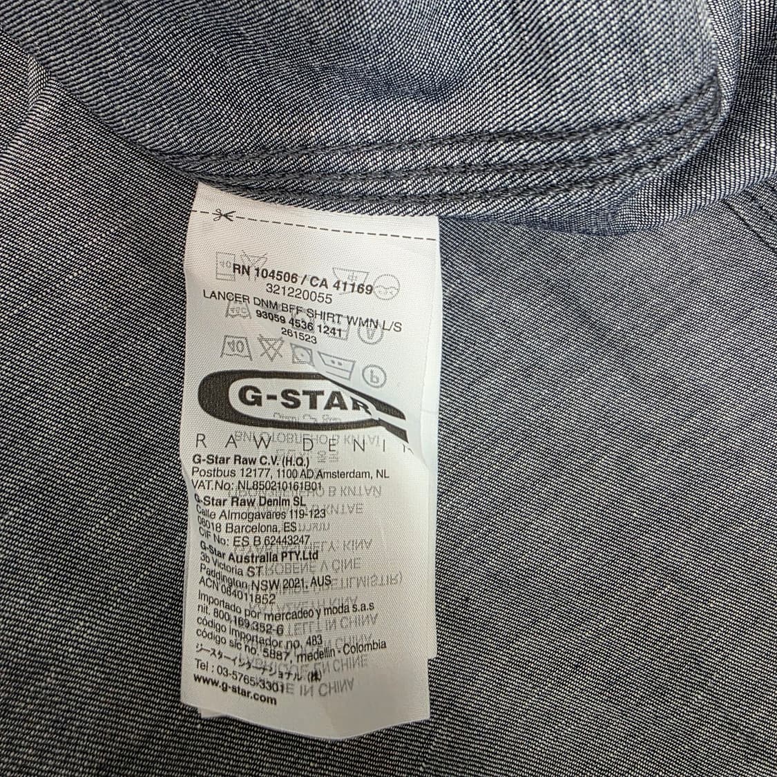 G STAR RAW 웨스턴 데님 남방 상품이미지6