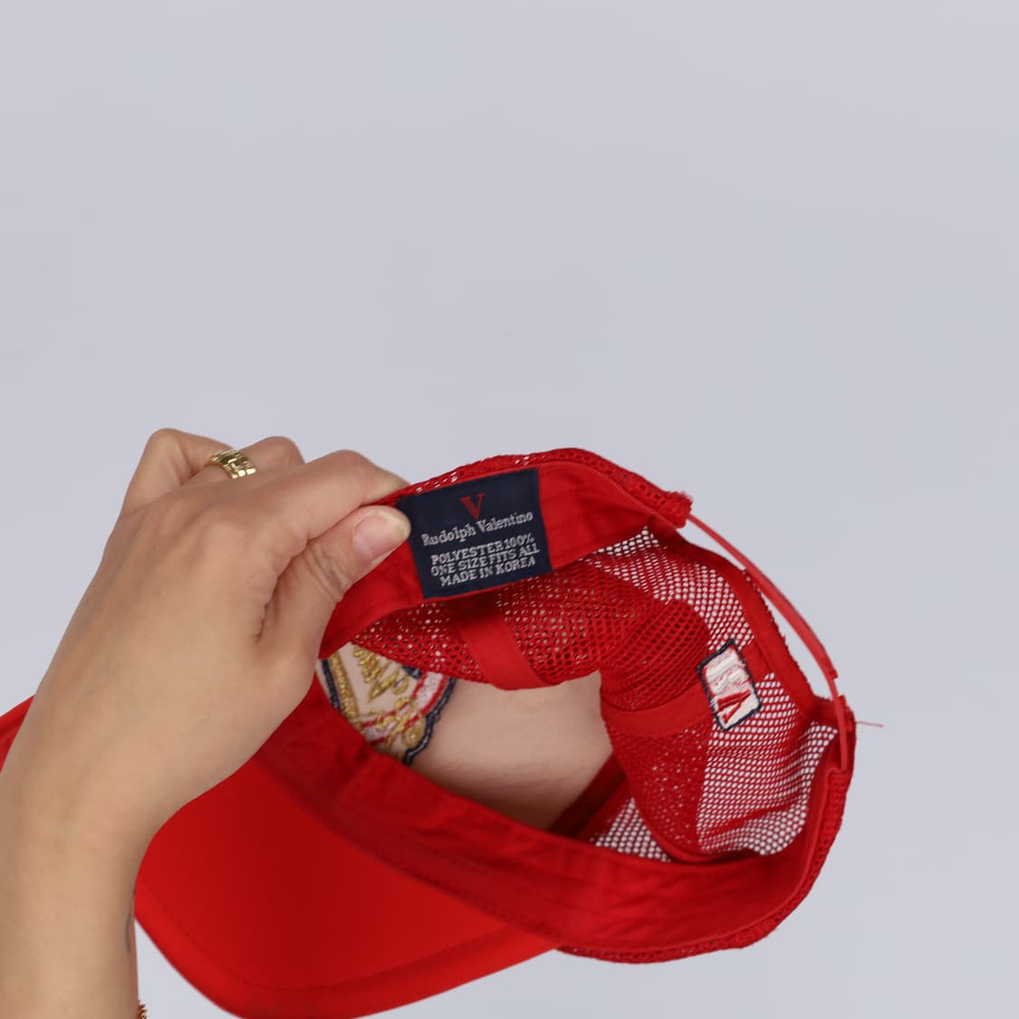 F 루돌프 발렌티노 메쉬 볼캡 0415H1 상품이미지3