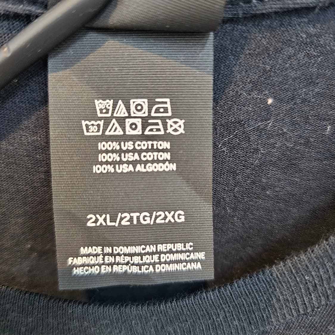 Hanes 블랙 그래픽 티셔츠 상품이미지5