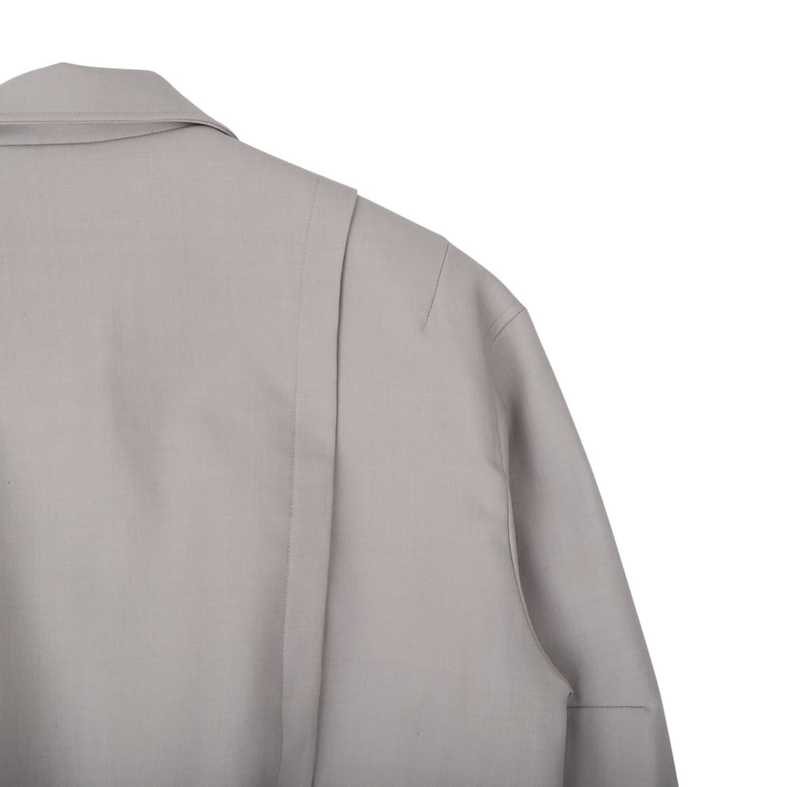 Coor 쿠어 그레이 울 블루종 자켓 상품이미지5