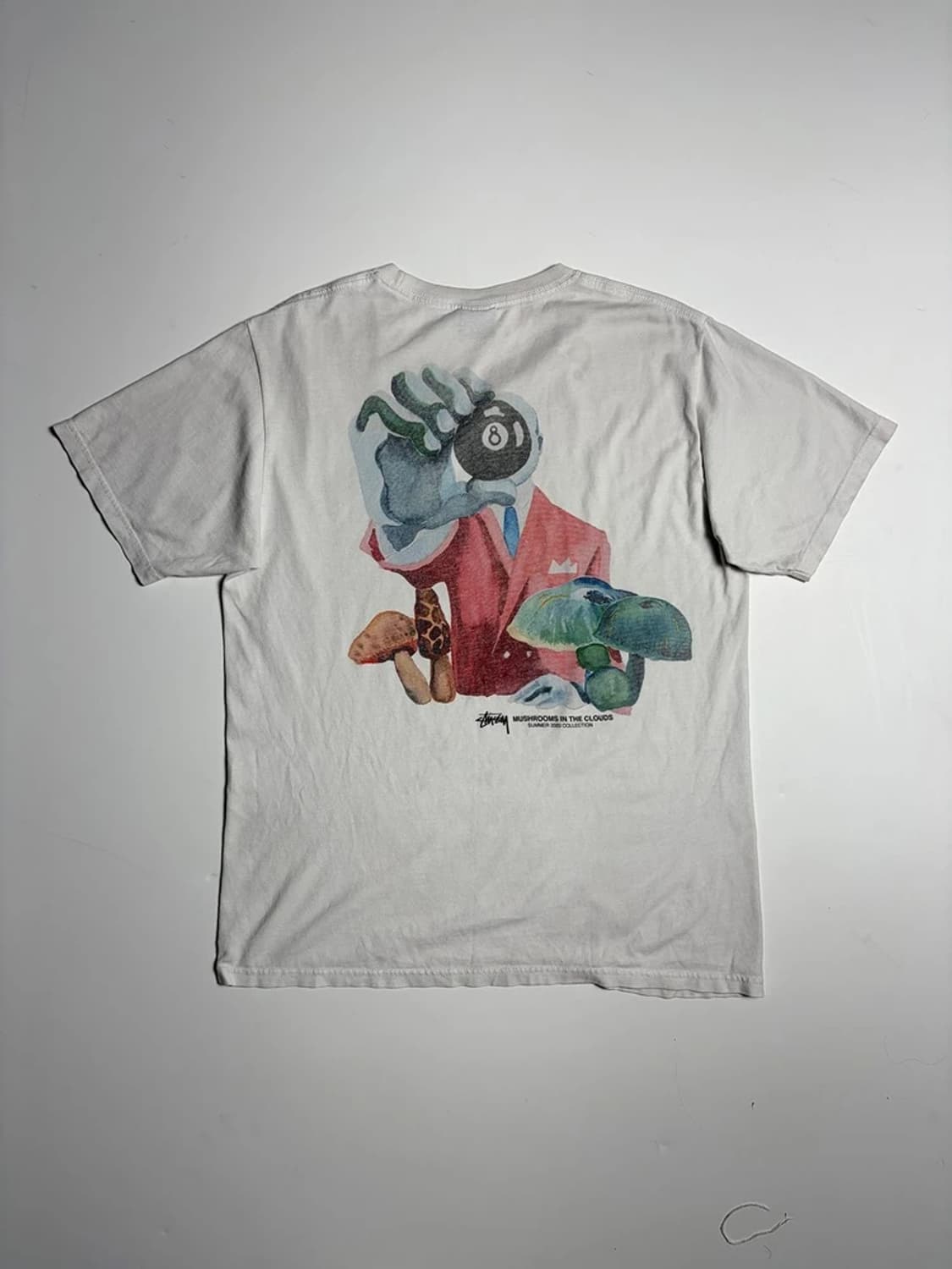 스투시 20SS 머쉬룸 인더클라우드 코튼 반팔 티셔츠 R1320 상품이미지1