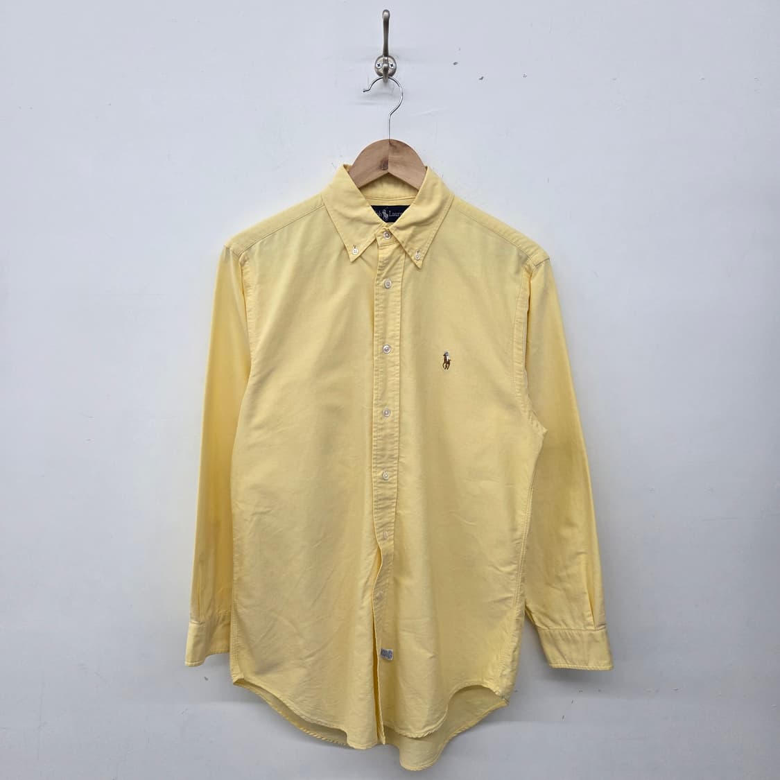 폴로 랄프로렌 옐로우 셔츠 남방 여L 상품이미지1