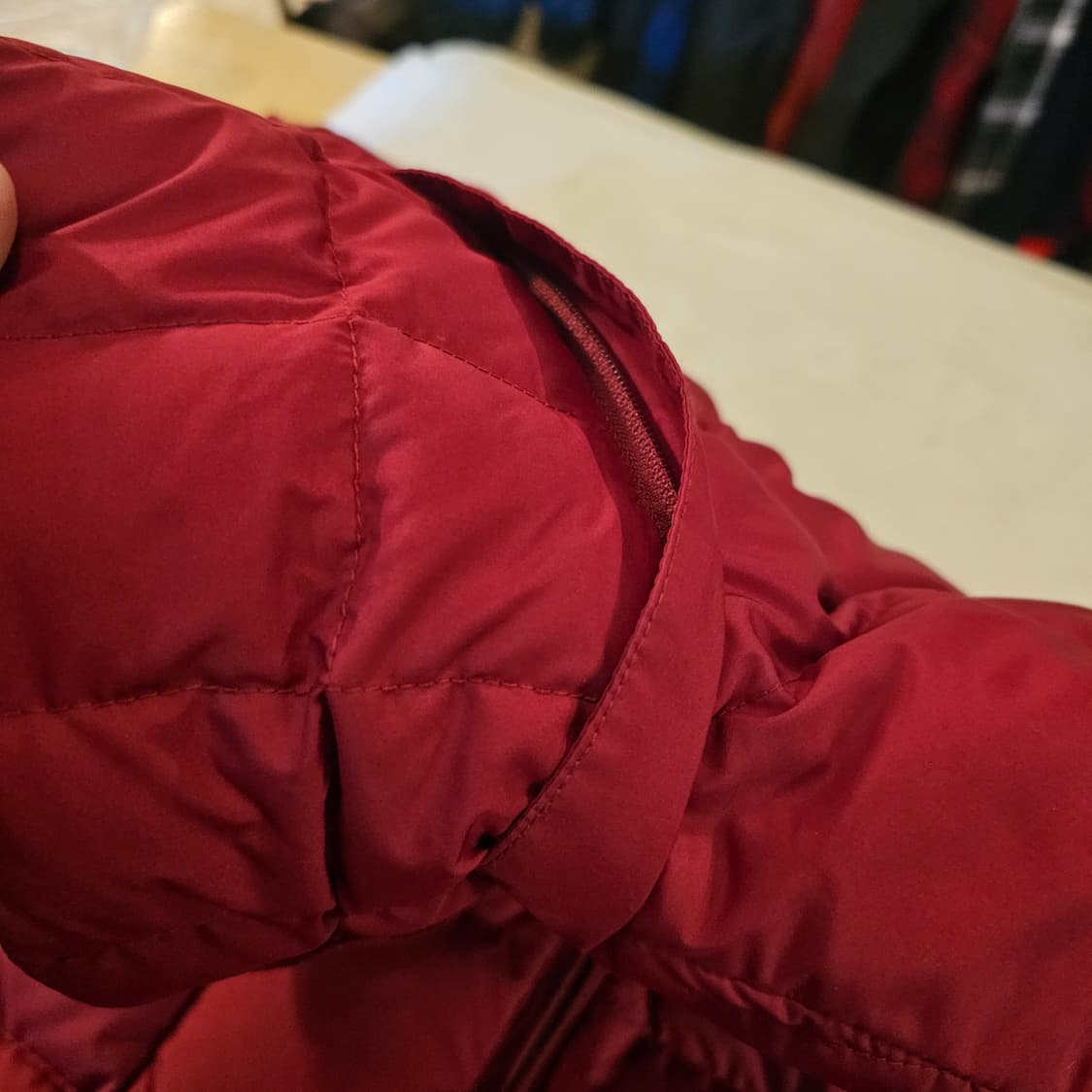 Xs 파타고니아 투웨이 여성 패딩 상품이미지6