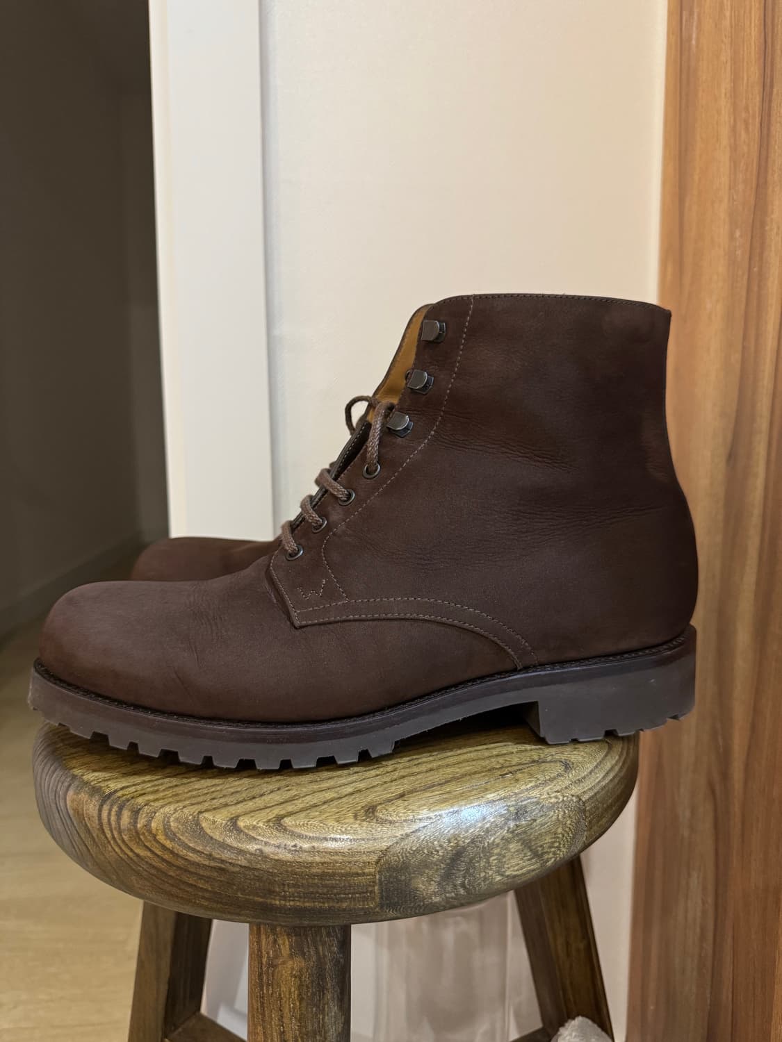 [9D]JM Weston Nubuck Worker boots 다크브라운 상품이미지2