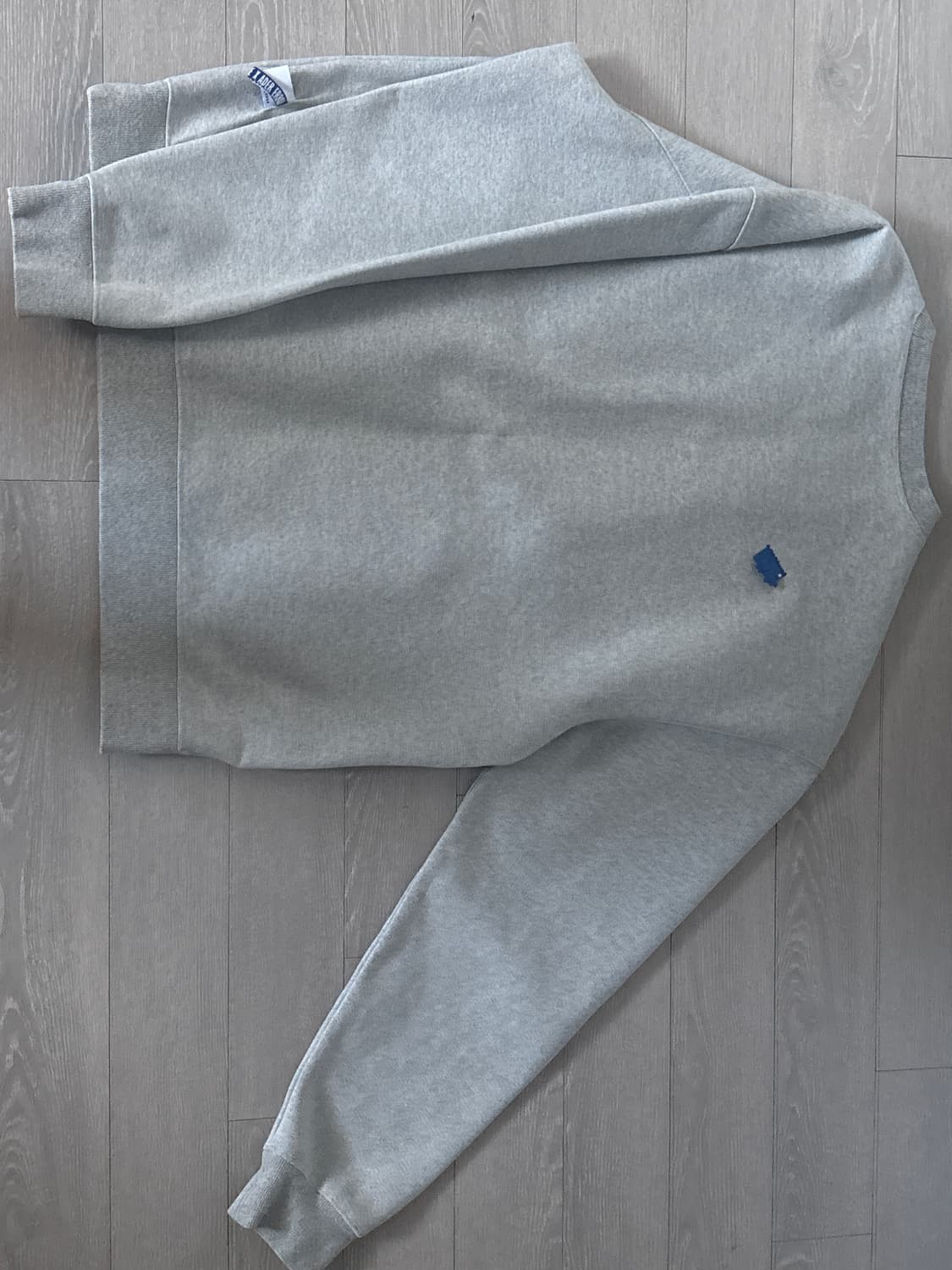 메종 키츠네 아더에러 블루이스트 폭스 스웻셔츠 그레이 상품이미지2