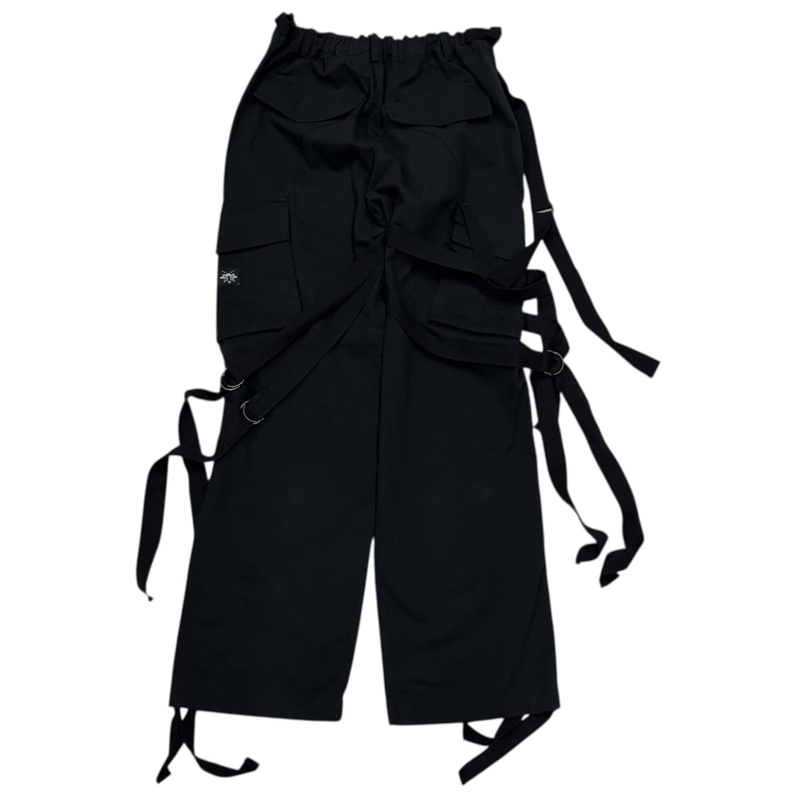 쓰리타임즈 아마존 카고 트라우저 팬츠 바지 블랙 상품이미지3