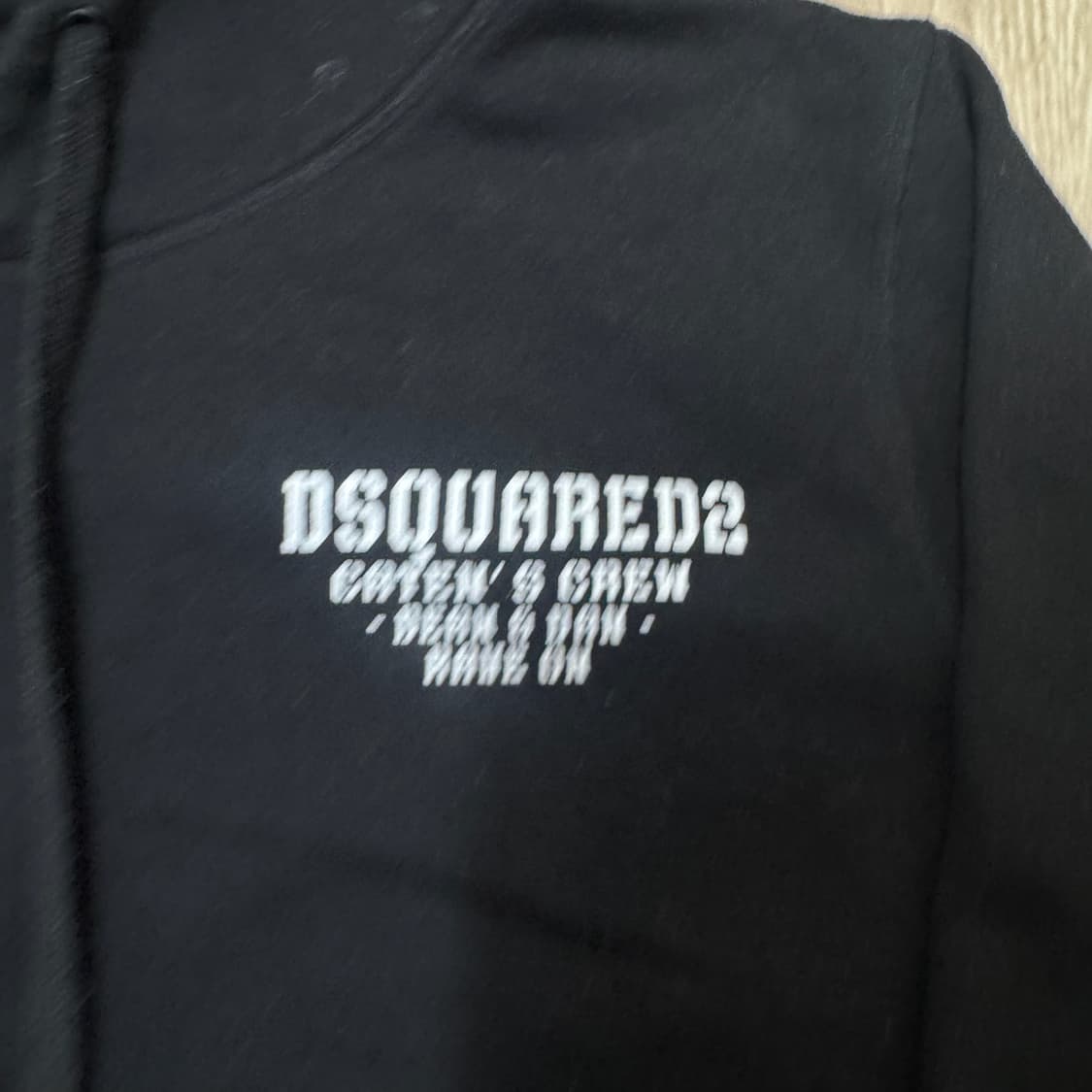 디스퀘어드2 로고 후드티 M/95  상품이미지3
