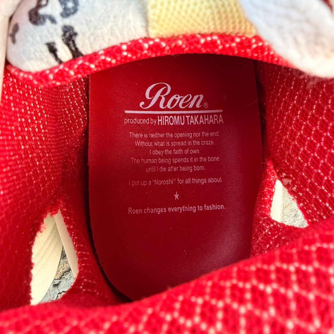 Roen Hiromu Takahara vibram sneakers 상품이미지6