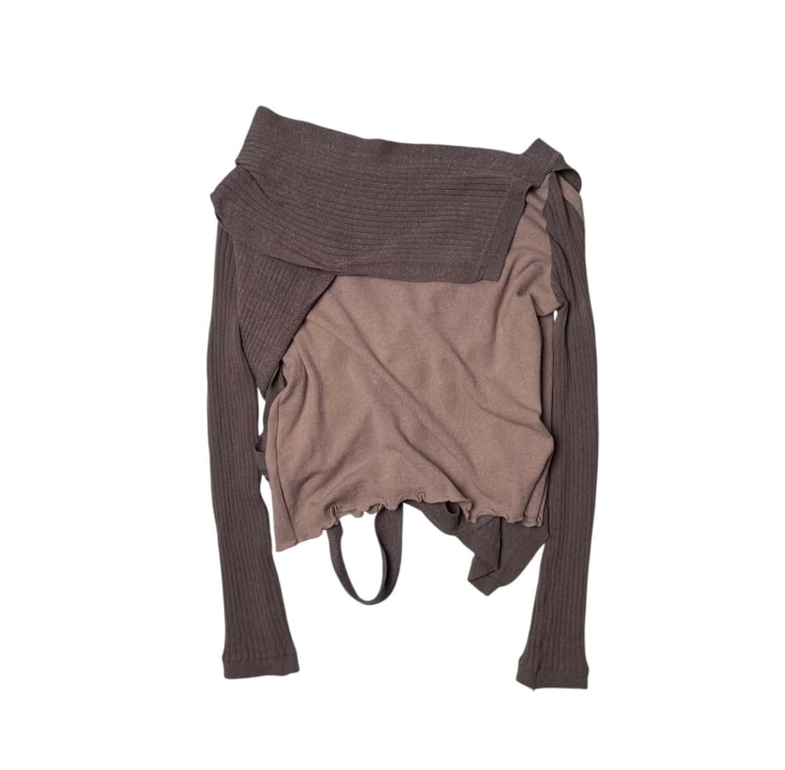 드레이프 레이어드 니트 (Italy made) 상품이미지3