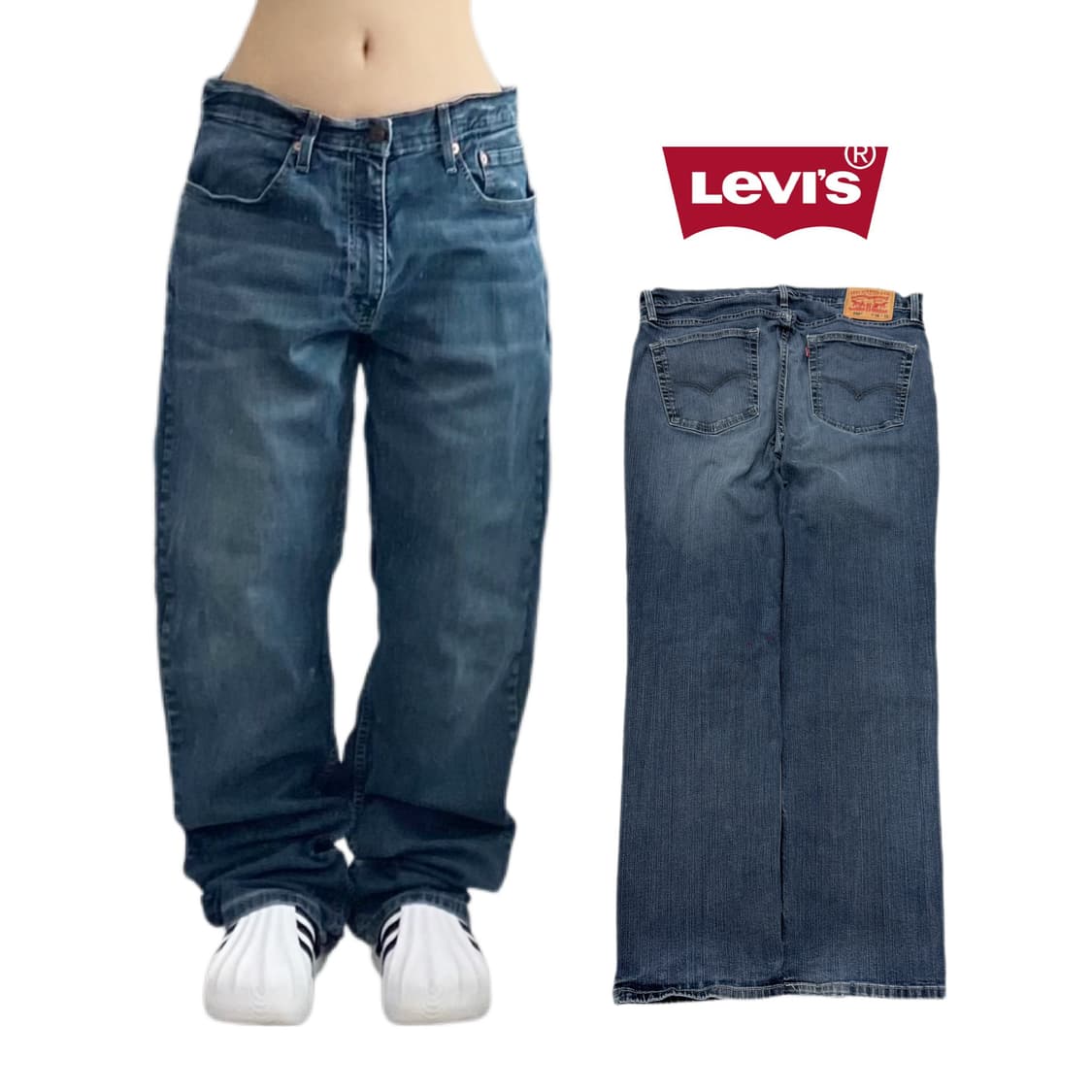 리바이스 559 새깅 워싱 스케이터 데님팬츠 상품이미지1