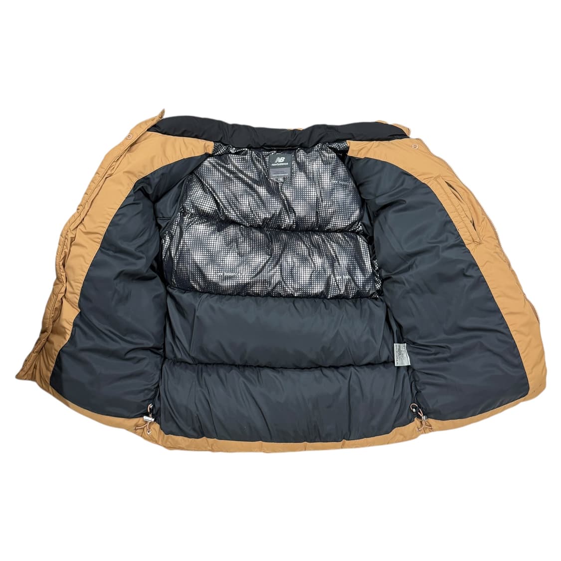 뉴발란스 UNI 액티브 구스 숏패딩 자켓 브라운 S 상품이미지3