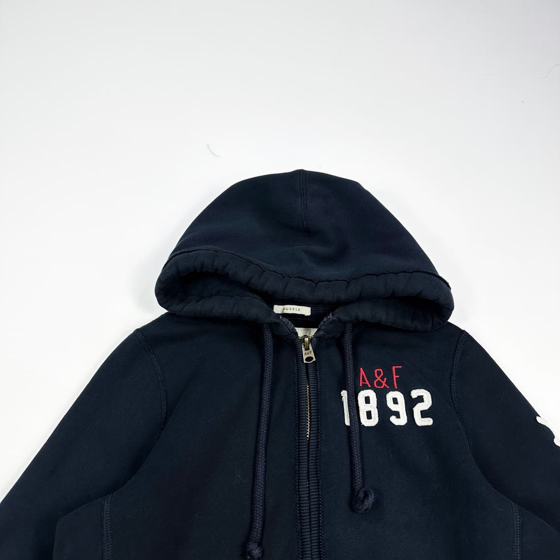 아베크롬비 og y2k 후드집업 네이비 S 상품이미지2