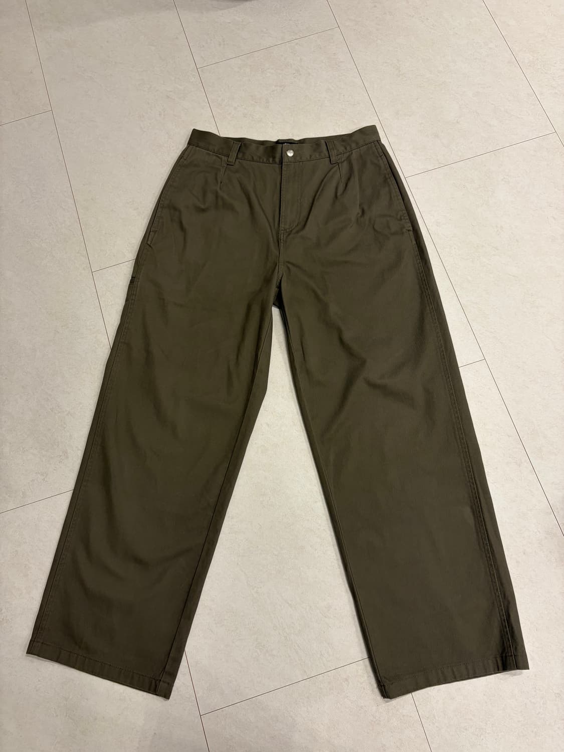 스투시 트윌 워크기어 트라우저 surplus green 30size 상품이미지5