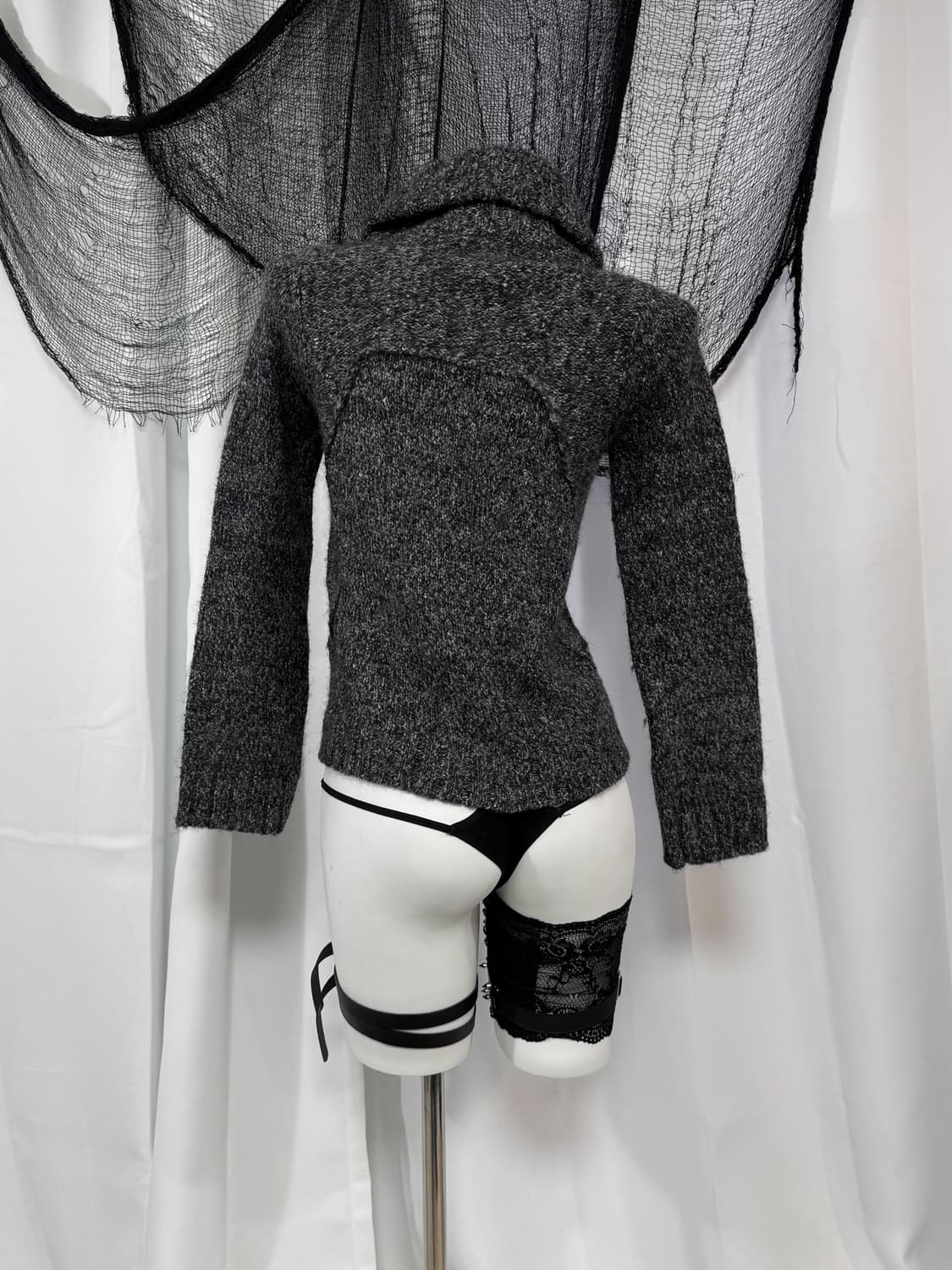 detail knit zip up 상품이미지3