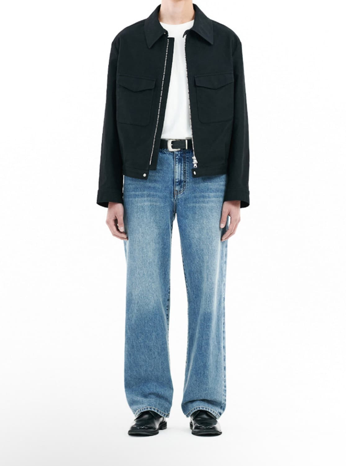 비슬로우 패션약국 와이드핏 데님 34사이즈 상품이미지4